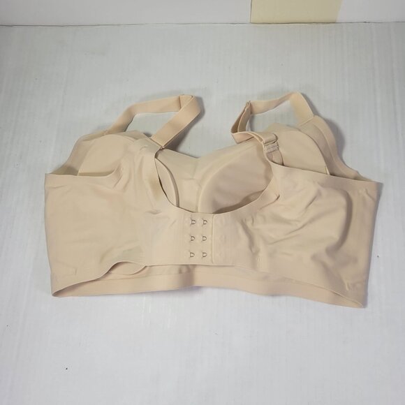 Shapermint Beige Essentials Smoothing Comfort Wireless Bra #13402 Size 2XL - Picture 2 of 4